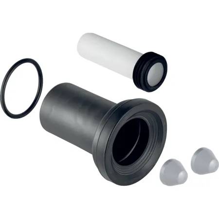 Geberit connection set for wall-hung WC, length 18.5 cm, with lip seal