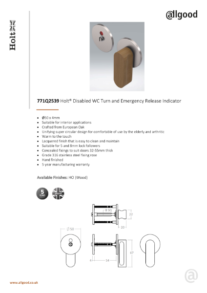 HO771Q2539 Datasheet Iss04