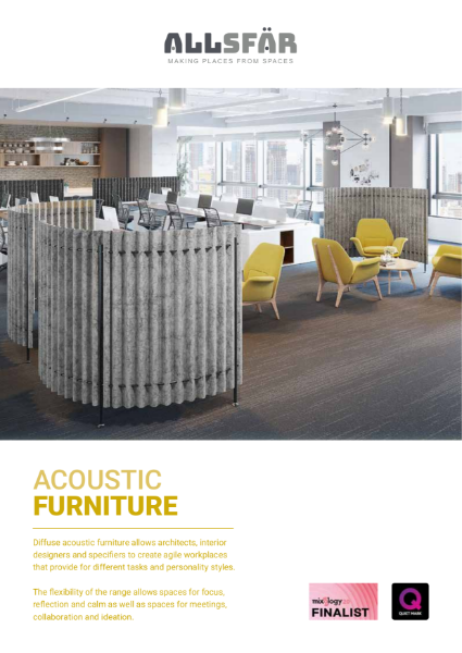 Specification Sheet for Diffuse Acoustic Screens