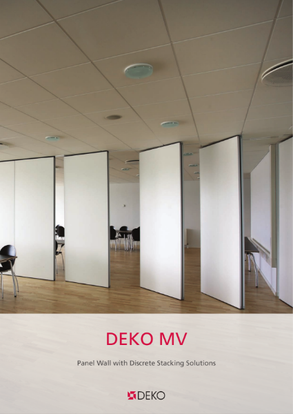 Deko MV - Panel Wall with Discrete Stacking Solutions