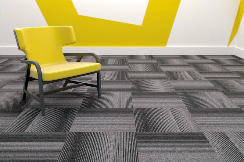 Diversity Groove - Pile carpet tile