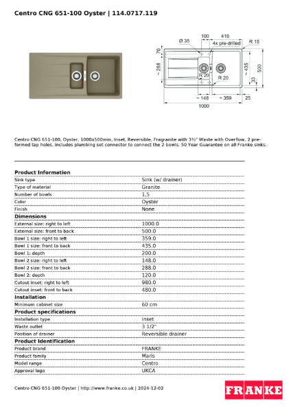 Product Sheet 114.0717.119