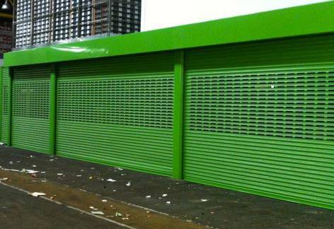 GLV-11 PU Punched Steel Roller Shutter 