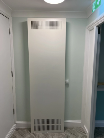 Bluebell Care Home (Wokingham Borough Council) — Standard Steel Radiator Covers for Safety & Easy Maintenance