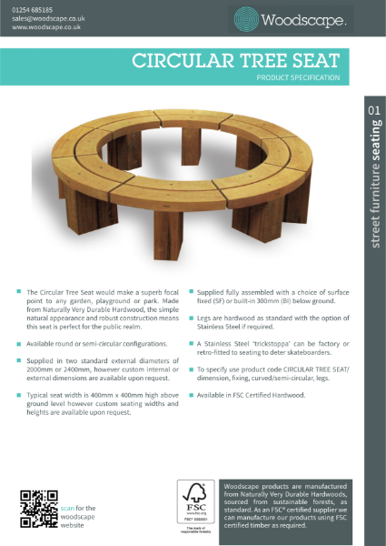 Circular Tree Seat