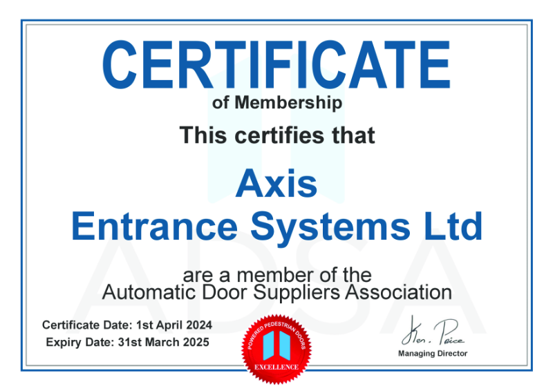 Automatic Door Suppliers Association