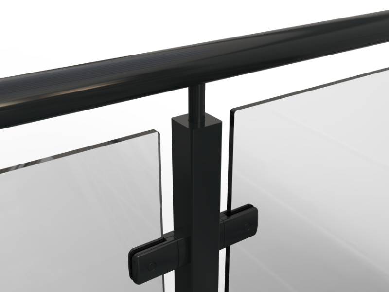 Spectrum® Powder Coated Balustrade With Quad Stanchions