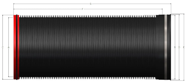Gravity Pipes - Composite Steel Reinforced Drainage Pipe
