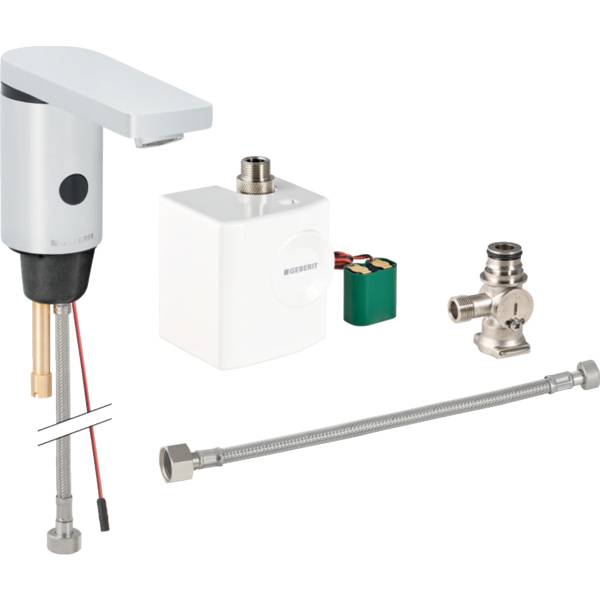 Geberit Type 186 washbasin tap, generator operation - Washbasin taps