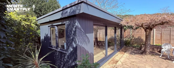 Premium Garden Room Completed with MEDITE TRIMAX