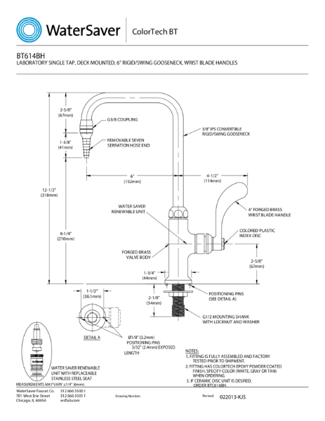 BT614BH Drawing