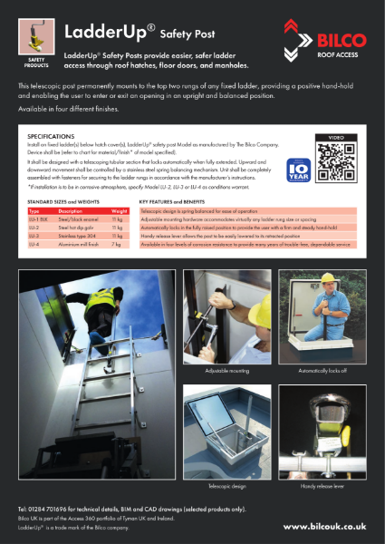 BILCO SAFETY PRODUCTS GUIDE