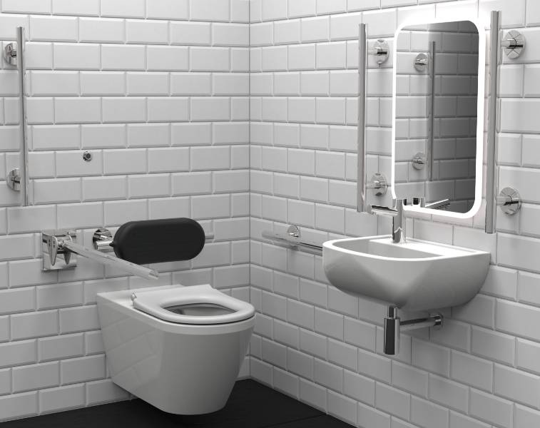 STYLE Infrared Premium Rimless Luxury Wall Hung Doc M Toilet Pack