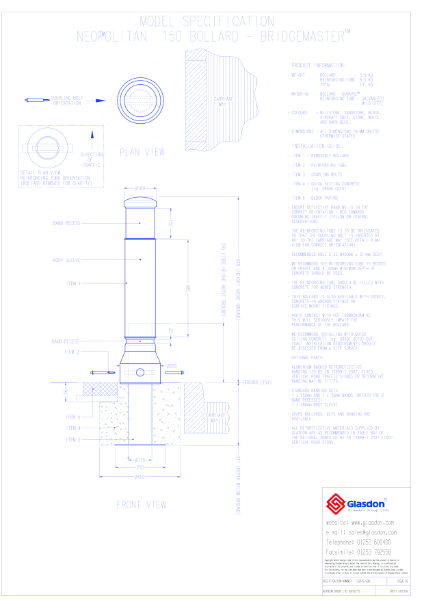 Neopolitan™ 150 - Durapol® Model - Bridgemaster™