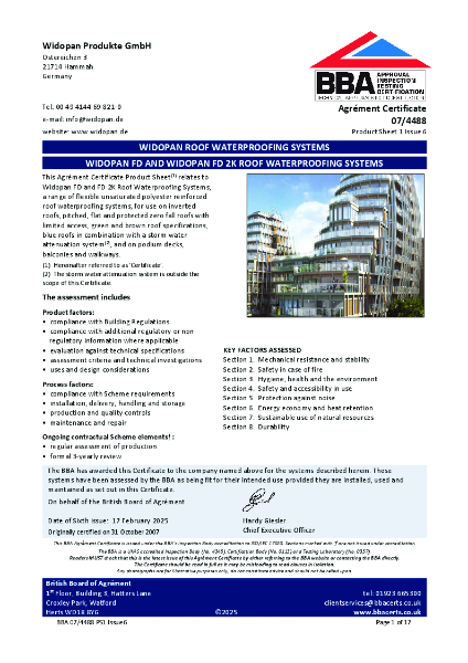 WIDOPAN-FD  FD 2K (BBA)