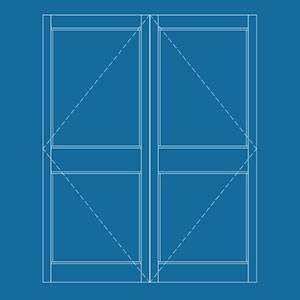 ThermaPorte 7700 - Aluminum Door