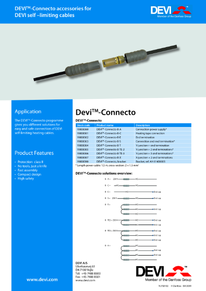 DEVIconnecto FACT sheet