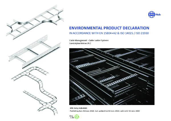EPD_voestalpine_Metsec_PLC_Cable_Management_Cable_Ladder_Systems_HUB ...