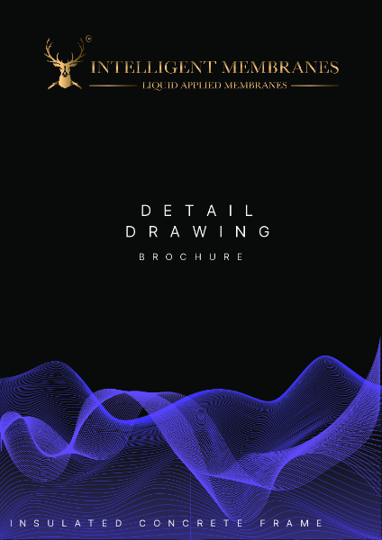 Detail drawings. Insulated concrete frame.