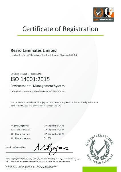 ISO 14001 Environmental Management Systems
