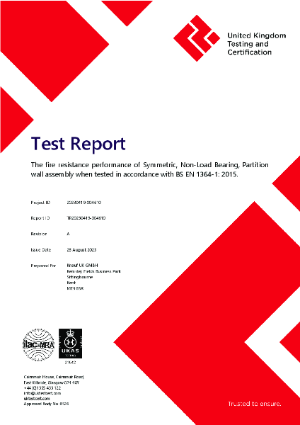 Fire Test Report - IC-70-055-6-2x15-SSP-2x25(229_120)-FTR