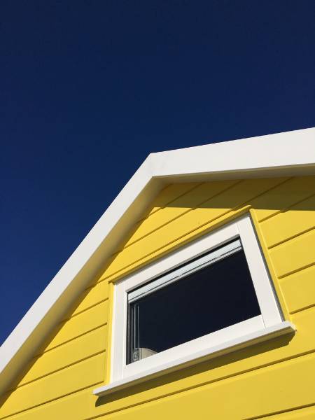 Mudeford Huts created with MEDITE TRICOYA EXTREME