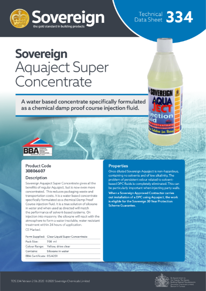 Aquaject Super Concentrate TDS