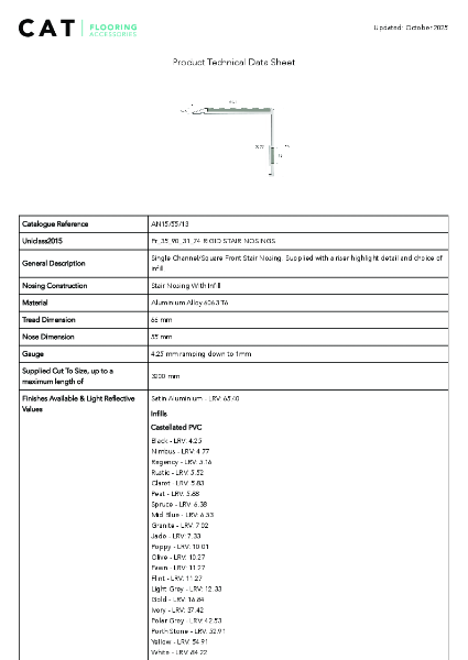AN15/55/13 Satin Technical Datasheet