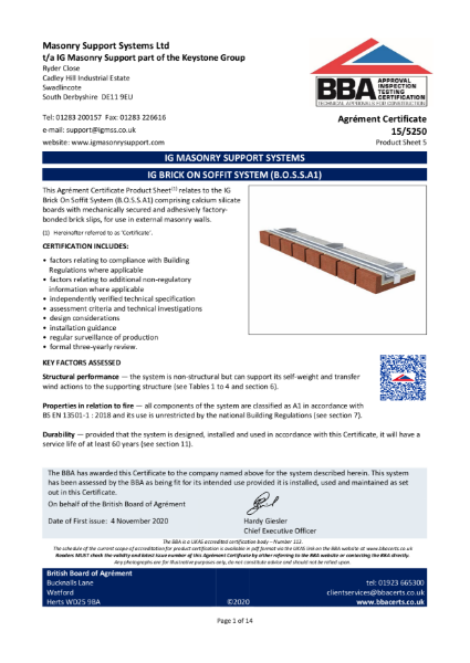 Certificate: 15/1520