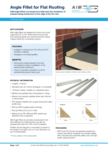 AIM Angle Fillet Technical Guide 2022