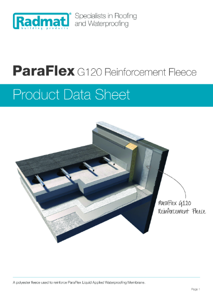 ParaFlex G120 Reinforcement Fleece PDS