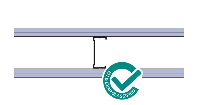 Siniat Single Frame Partition CS90R-212dB