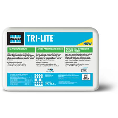 TRI-LITE® - Lightweight Modified LHT Mortar Adhesive