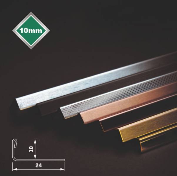 Stainless Steel Boutique Tile Edge Trim