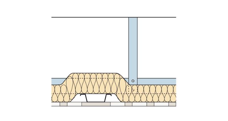 Siniat Suspended Acoustic Absorption MF Ceiling MF(1200.1200.600)-12L5X80no8-80G(312)