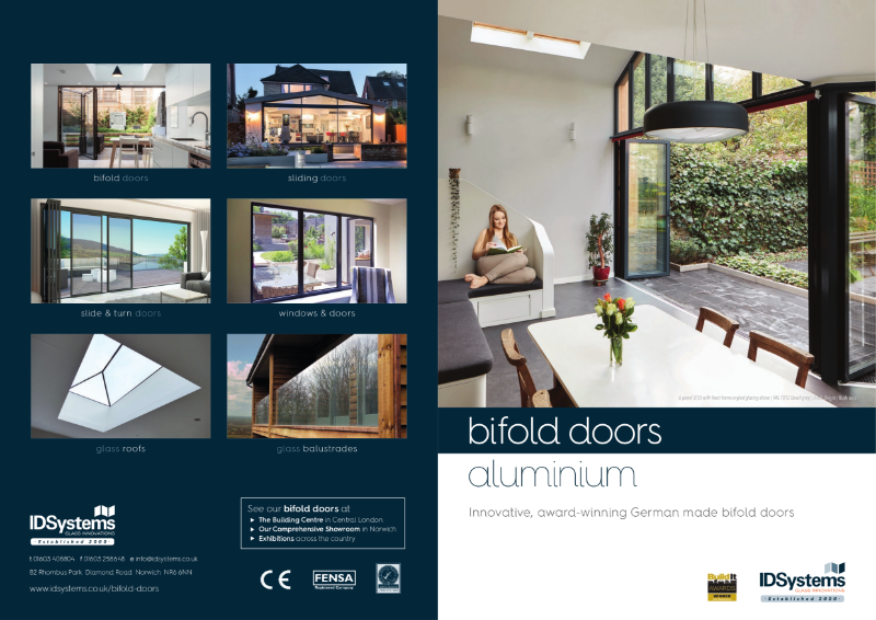 IDSystems aluminium bifold door brochure