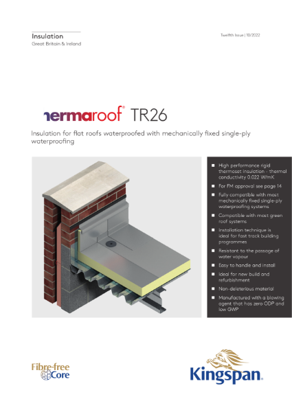 Thermaroof TR26 Roof Board - 10/22