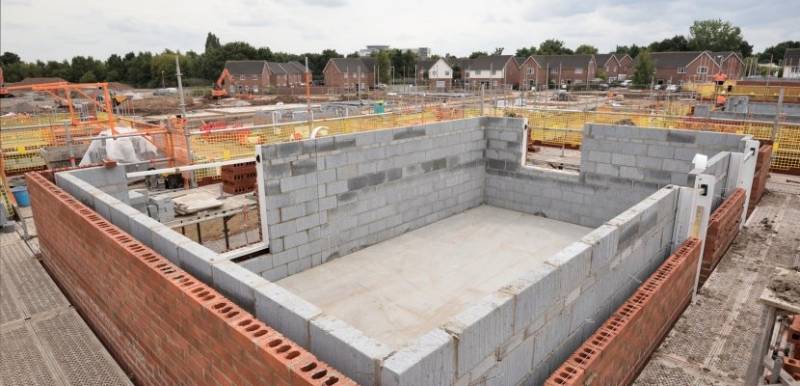 Northstone lays the foundations for large North East Development with H+H Blocks