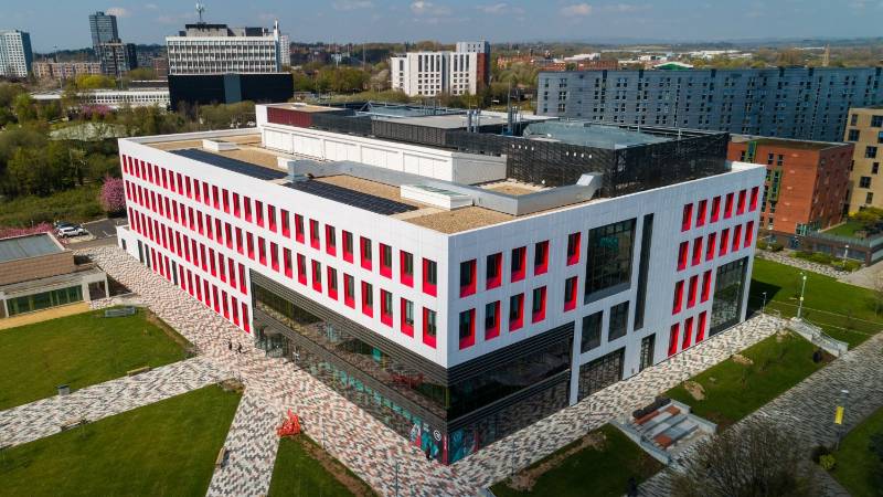 Kingfisher Louvres - SEE Building, University of Salford