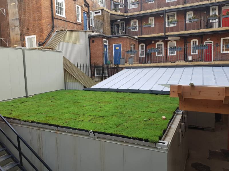 Modular in, Modular out’ – M-Trays® transform construction huts in Knightsbridge