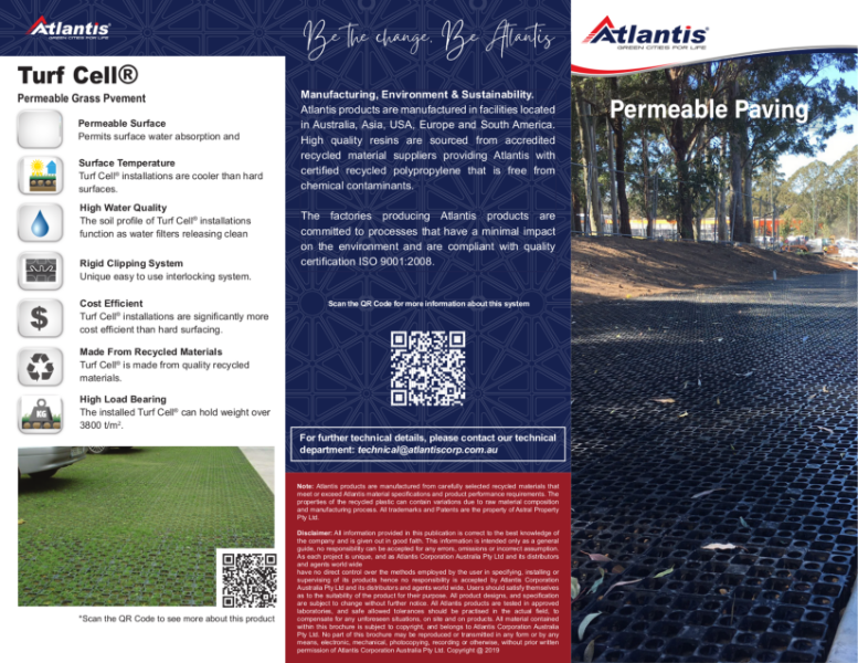 Atlantis Permeable Pavers