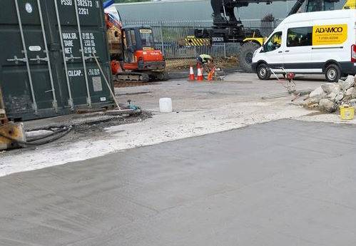 Tough, fibre reinforced concrete for busy transport hub