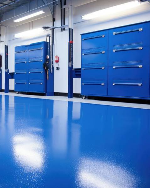 Resin Flooring System Resuflor™ Topcoat SR2 - Medium Textured Epoxy Resin Floor System