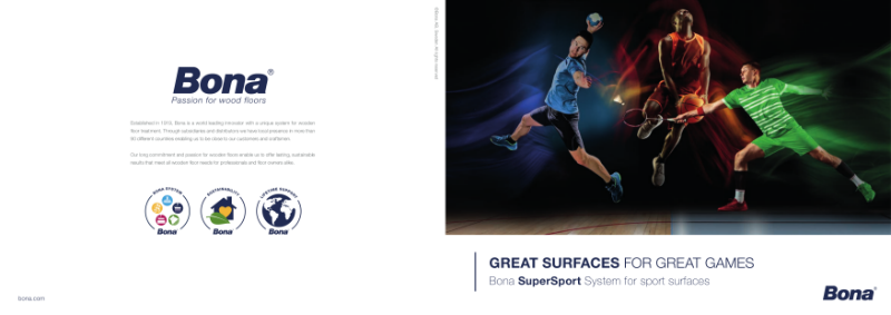Bona Super Sport Range Brochure