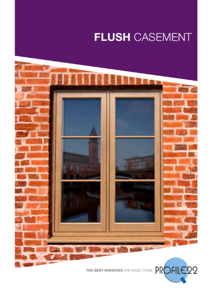 Flush casement windows