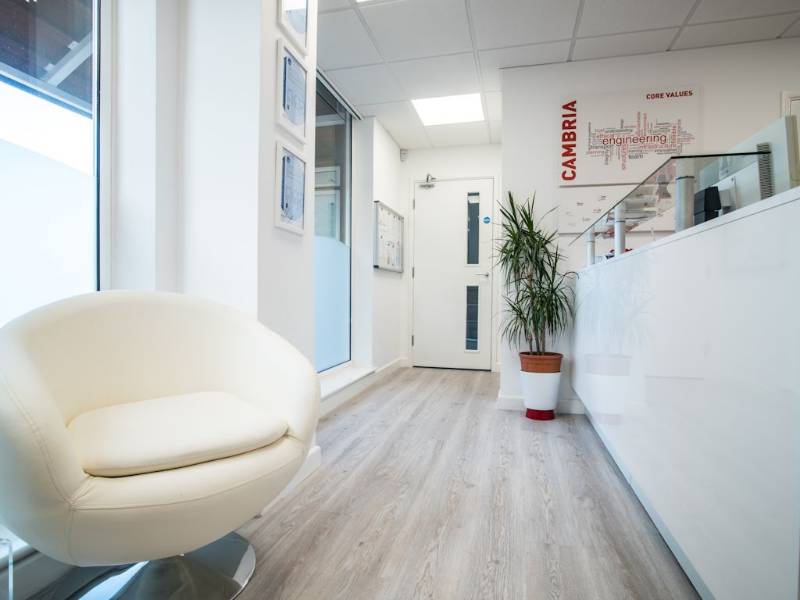 Affinity255 LVT helps create minimalist office interior
