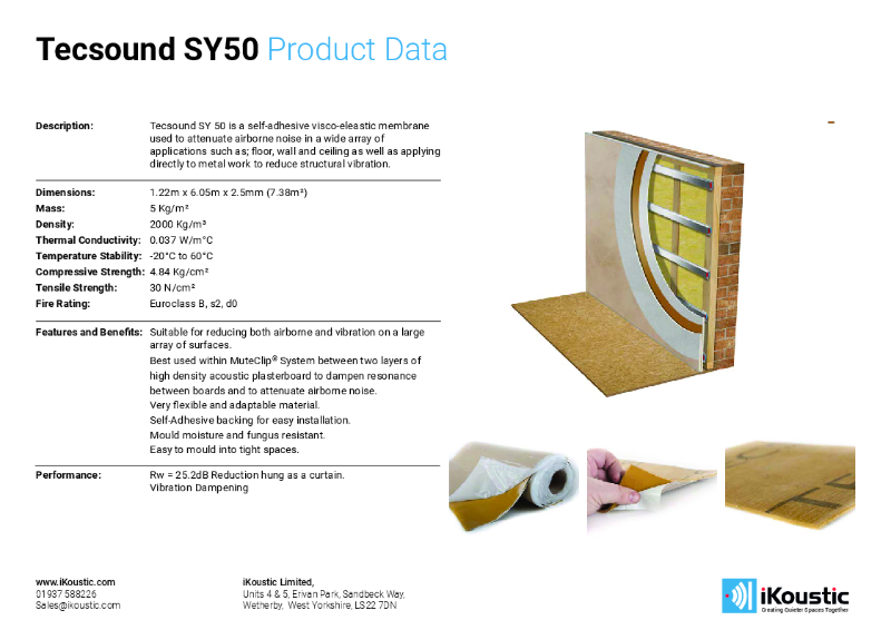 Tecsound® SY50 Data Sheet