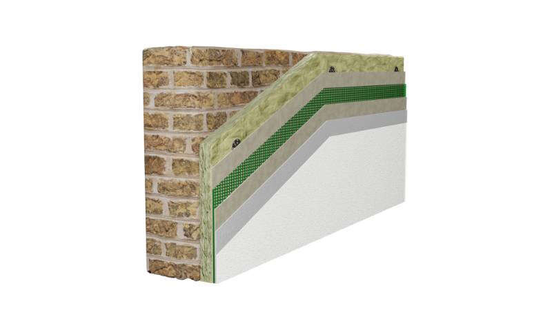 K Systems M, Mineral Wool External Wall Insulation (EWI) system 