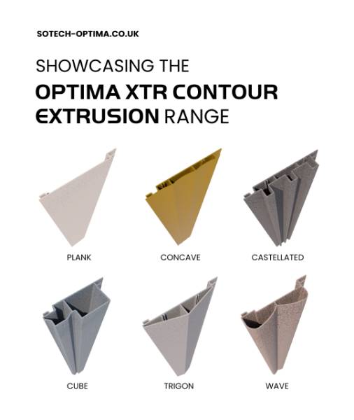 Optima XTR Contour Extruded Rainscreen