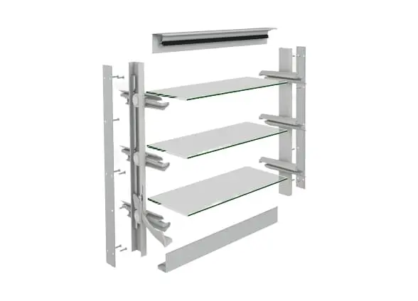 Breezway Altair Louvre Component System (Exploded View)
